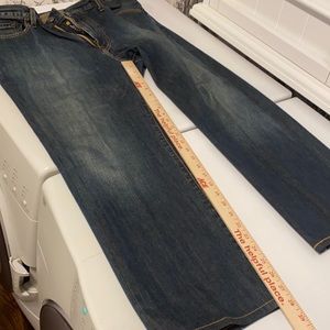 Lucky relaxed blue jeans 36x32